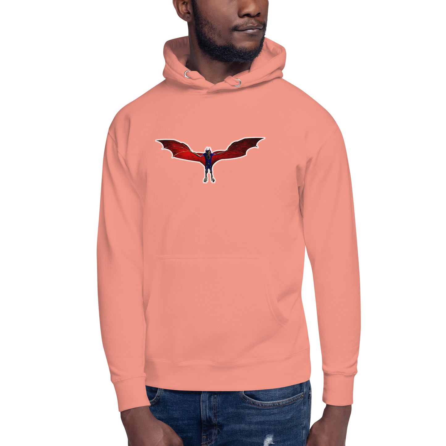 Red Desmodus (Red Bat) Unisex Hoodie