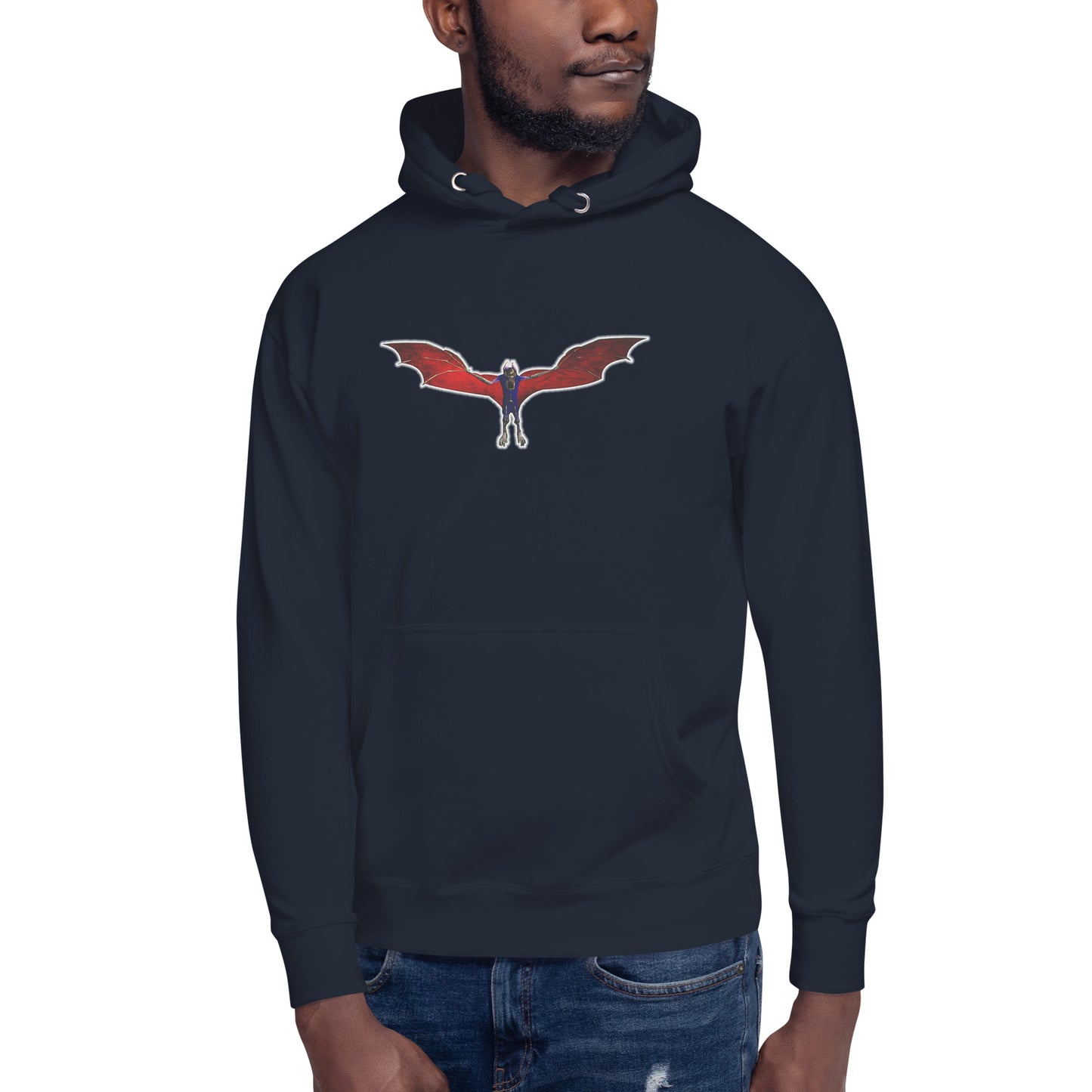 Red Desmodus (Red Bat) Unisex Hoodie