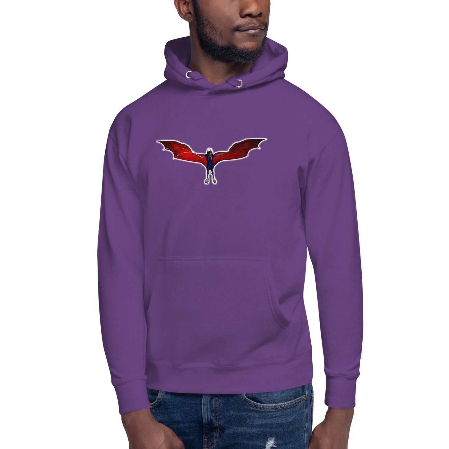 Red Desmodus (Red Bat) Unisex Hoodie